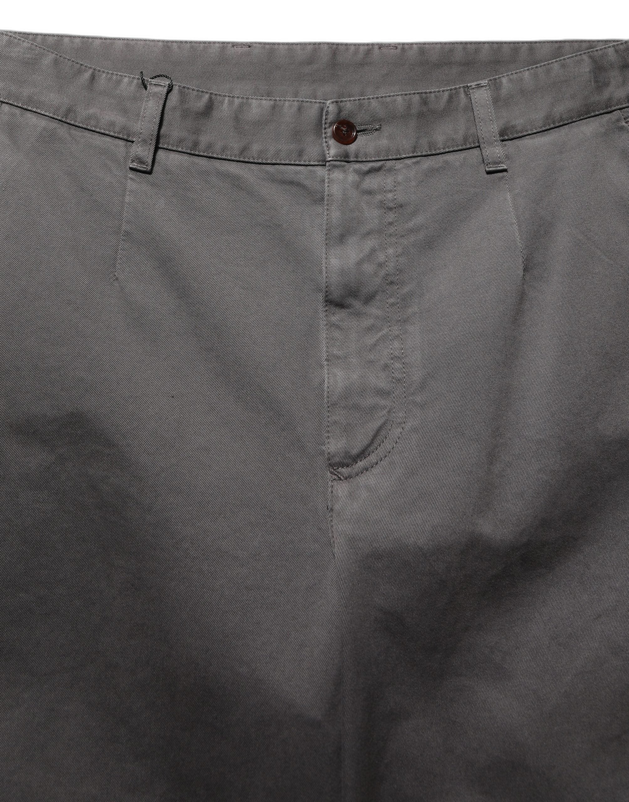 Dark Gray MidWaist Straight Men Trouser Pants
