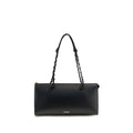 Black Calf Leather Bos Taurus Handbag
