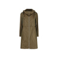 Bicolor Polyester Coat