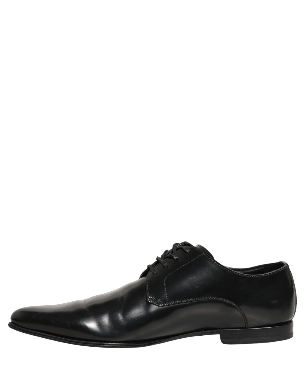 Black Leather Derby Dress Men Formal Shoes