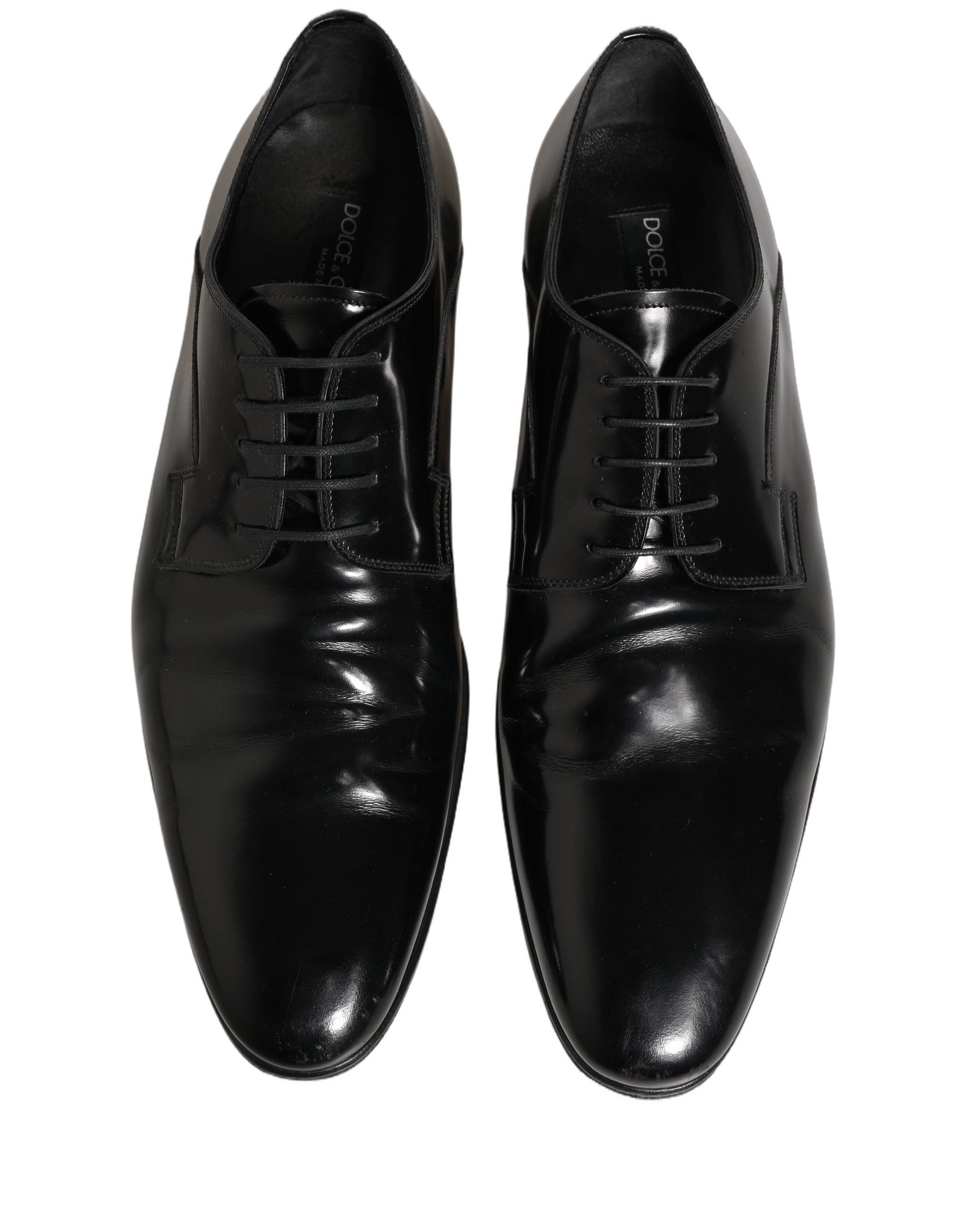 Black Leather Men Derby Dress Formal Shoes