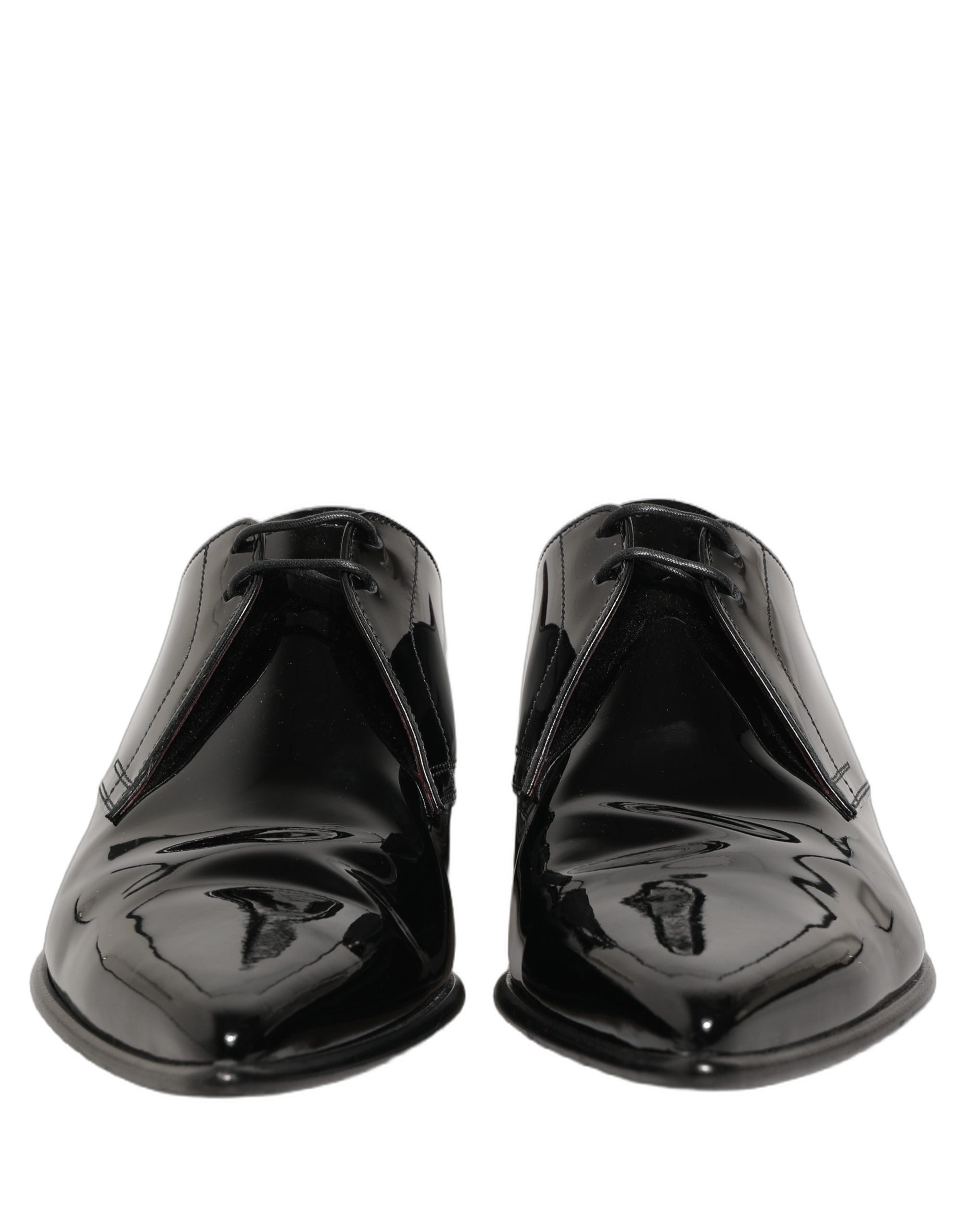 Black Leather Men Derby Dress Formal Shoes