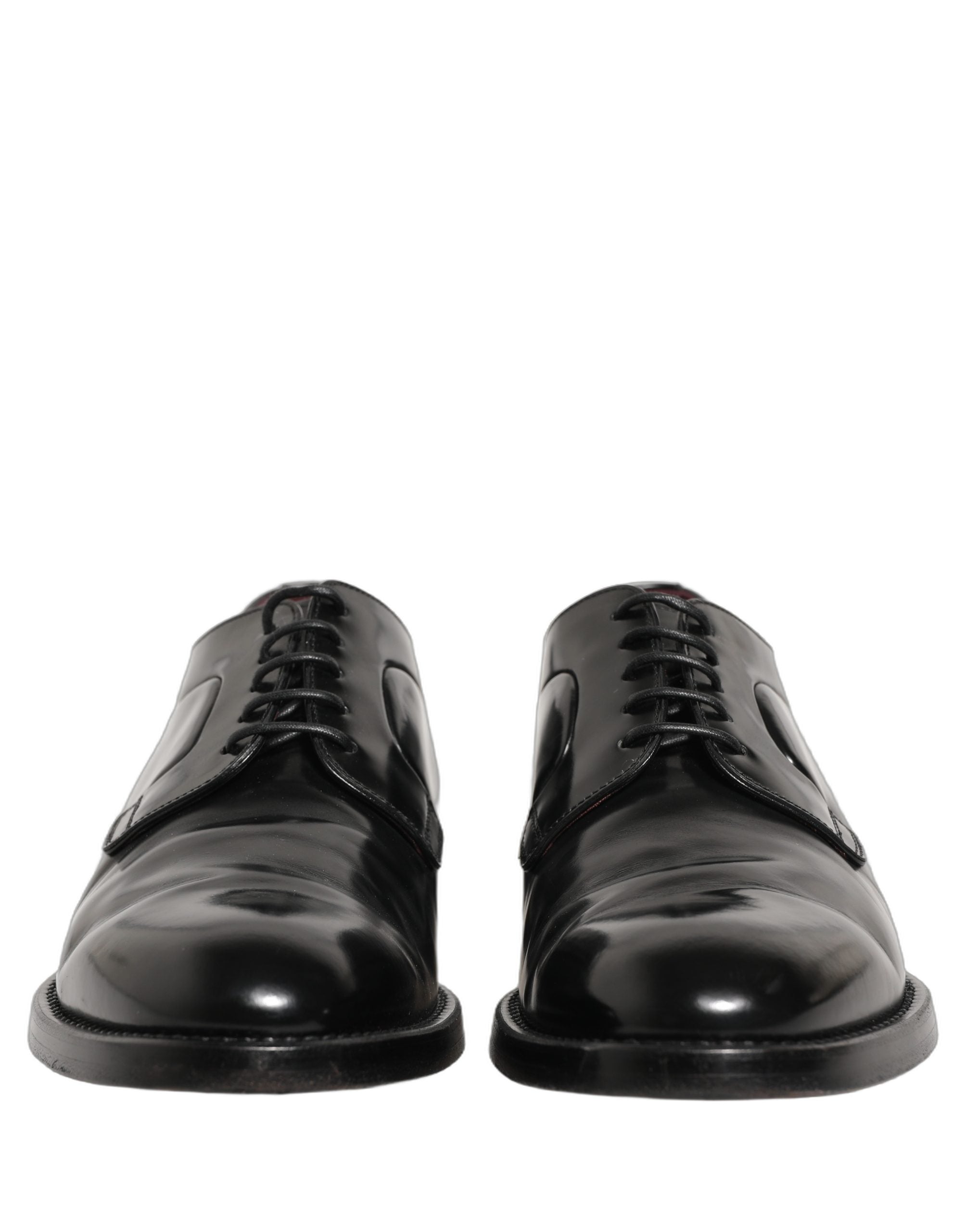 Black Leather Derby Dress Men Formal Shoes