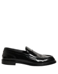 Black Leather Formal Men Dress Loafers Shoes