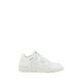 White Calf Leather Bos Taurus Low Top Sneakers