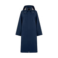 Blue Polyester Coat