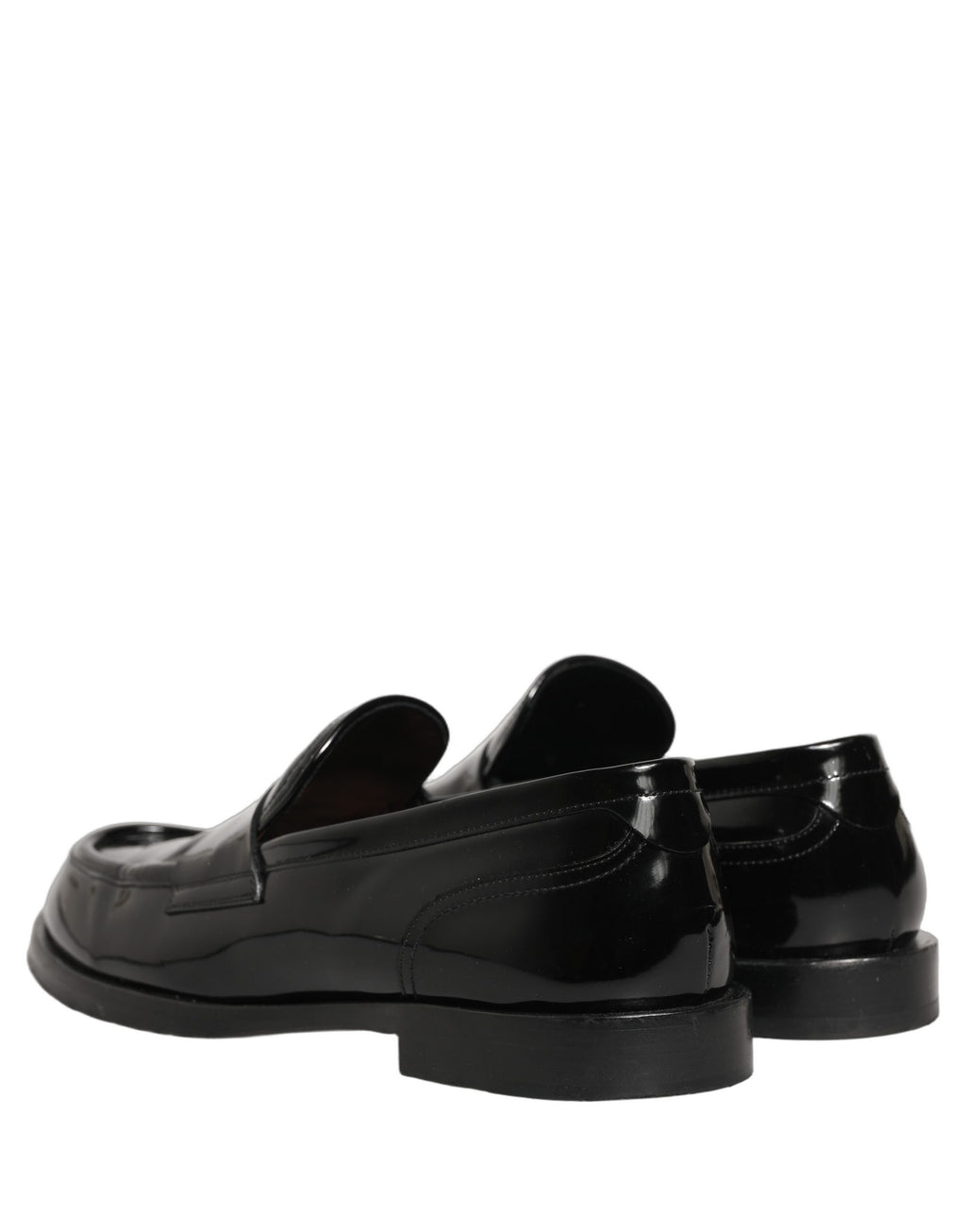 Black Leather Formal Men Dress Loafers Shoes