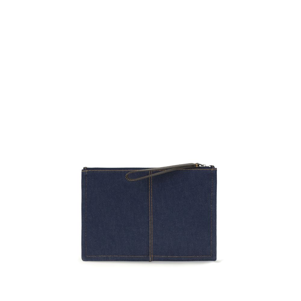 Blue Cotton Wallet