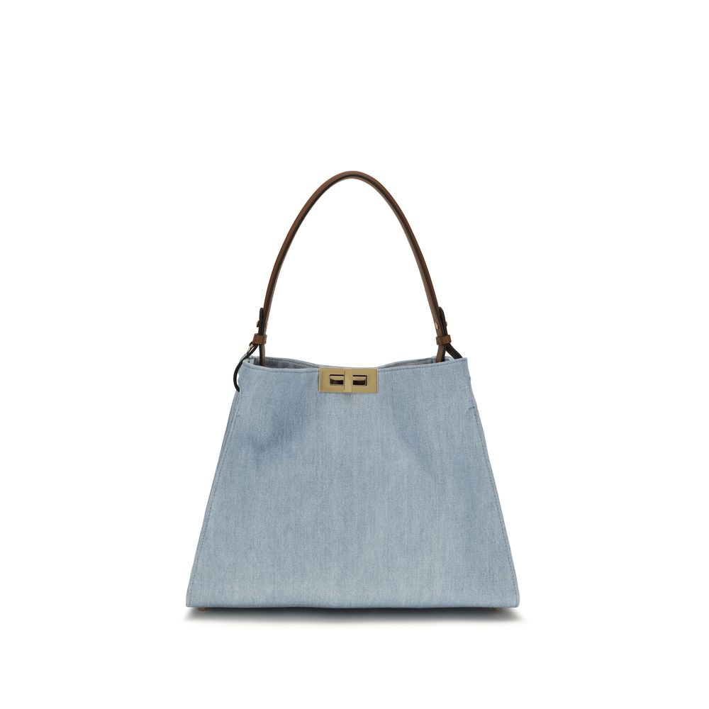 Blue Calf Leather Bos Taurus Shoulder Bag