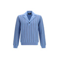 Blue Cotton Polo Shirt