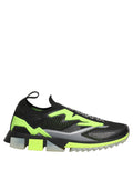 Black Green Sorrento Low Top Sneakers Shoes