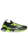 Black Green Sorrento Low Top Sneakers Shoes