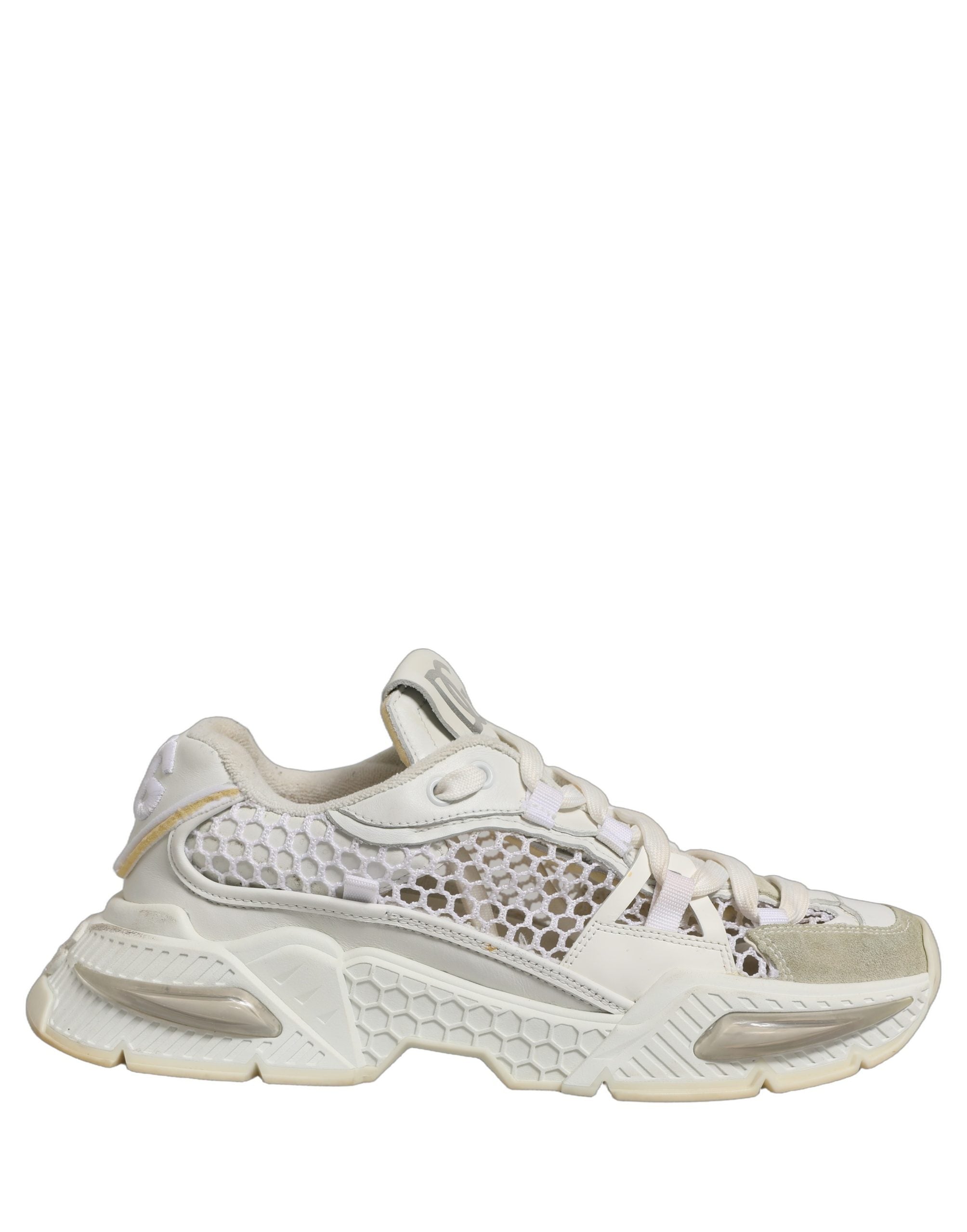 White Airmaster Mesh Low Top Sneakers Shoes