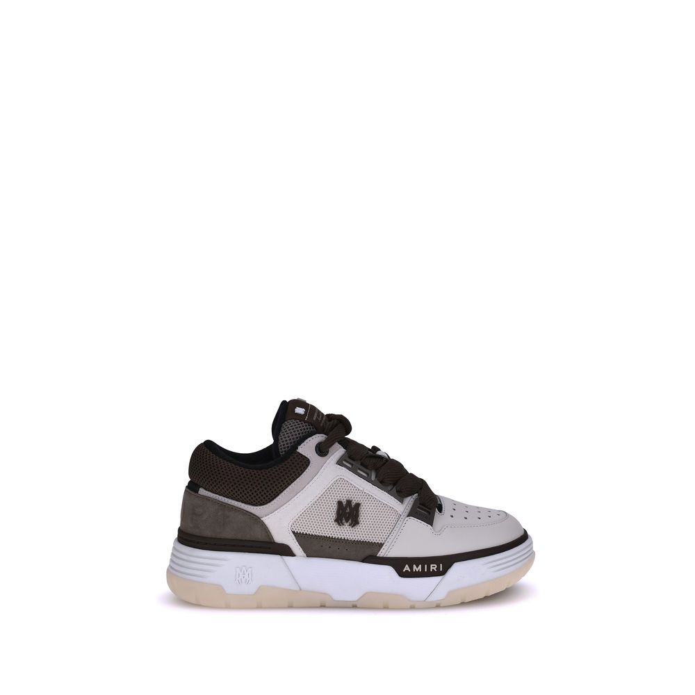 Brown Calf Leather Bos Taurus Low Top Sneakers
