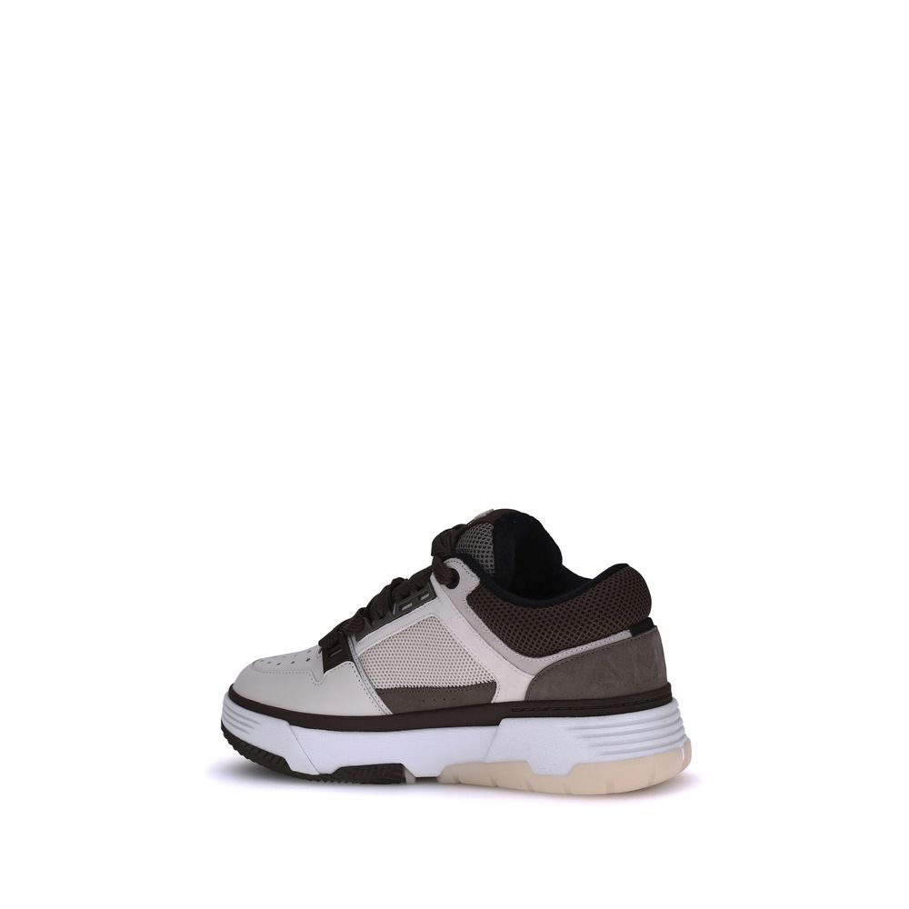 Brown Calf Leather Bos Taurus Low Top Sneakers