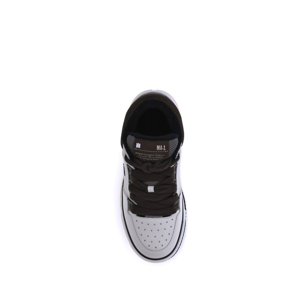 Brown Calf Leather Bos Taurus Low Top Sneakers