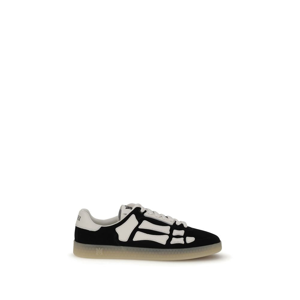 Black Calf Leather Bos Taurus Low Top Sneakers