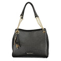 Black Polyurethane Women Bag