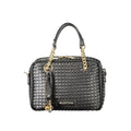 Black Polyurethane Women's Bag