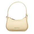 Beige Polyurethane Women's Bag
