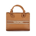 Brown Polyurethane Women's Bag