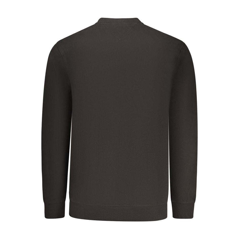 Black Cotton Sweatshirt