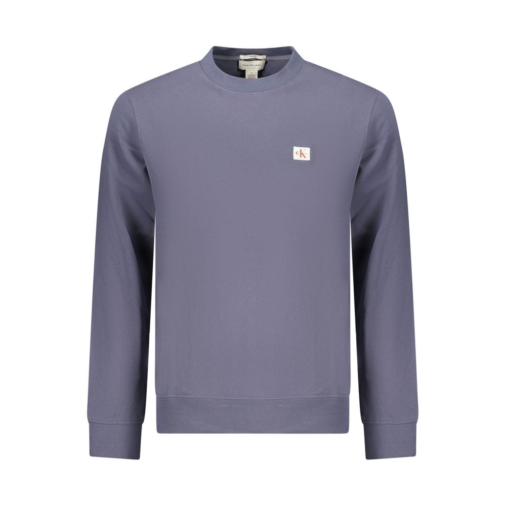Blue Cotton Sweatshirt