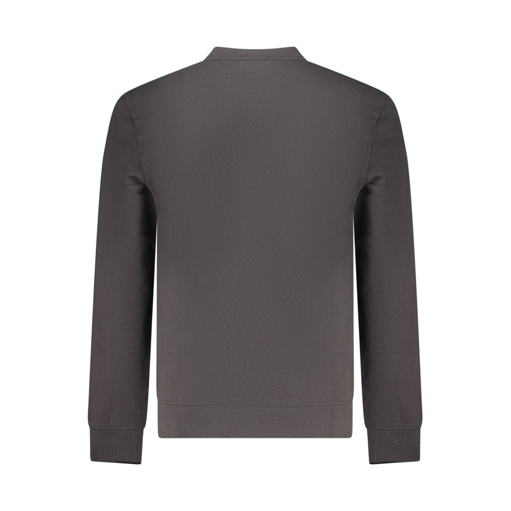 Black Cotton Sweatshirt