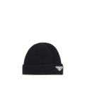 Black Wool Oves Aries Beanie