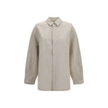 Beige Denim Shirt