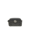 Black Calf Leather Bos Taurus Handbag
