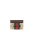 Beige Fabric Wallet