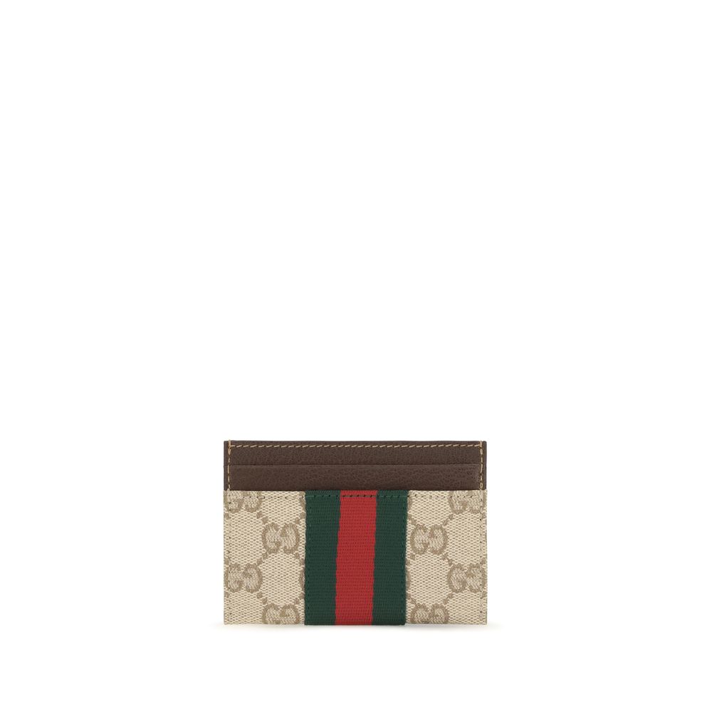 Beige Fabric Wallet