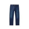 Blue Cotton Skinny Jeans