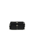 Black Recycled Polyamide Shoulder Bag