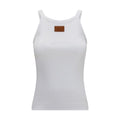 White Cotton Tank Tops