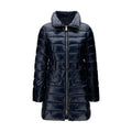 Blue Polyamide Full-Length Jacket