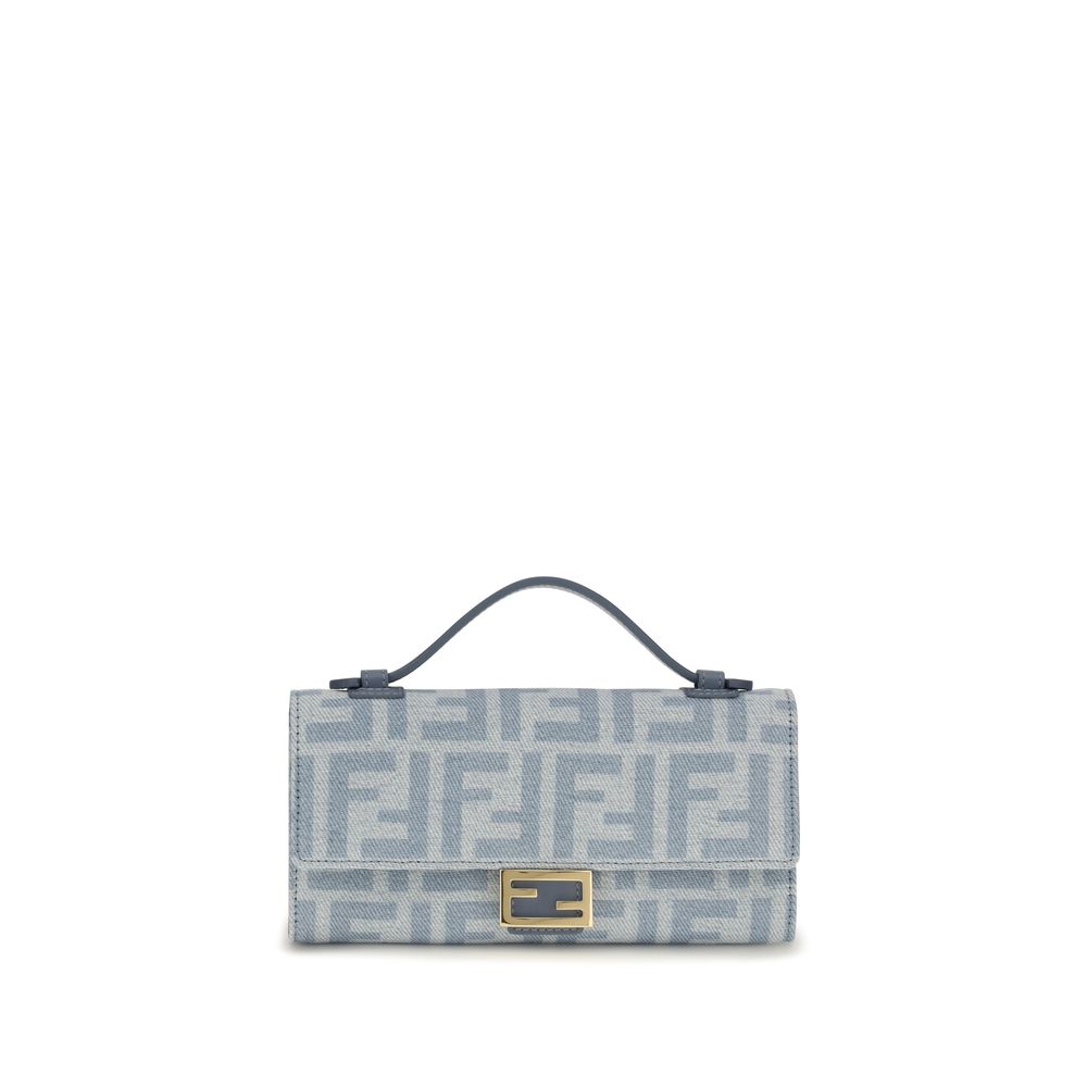 Blue Cotton Wallet