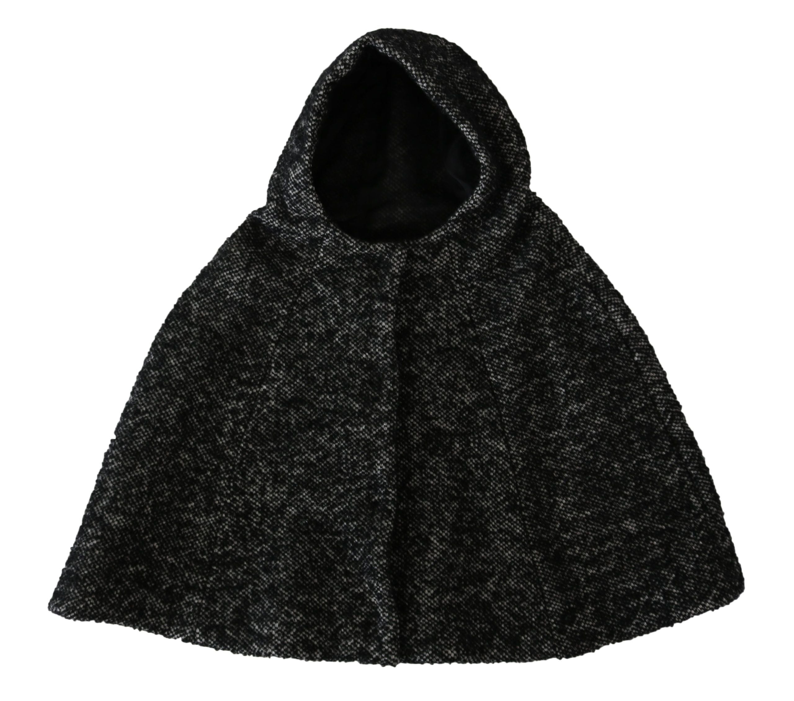 Gray Tweet Wool Kaftan Jacket Coat Top
