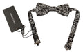 Multicolor Floral Adjustable Neck Papillon Bow Tie (Copy)