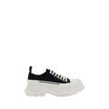 Robuste Sneaker aus schwarzem Gummi