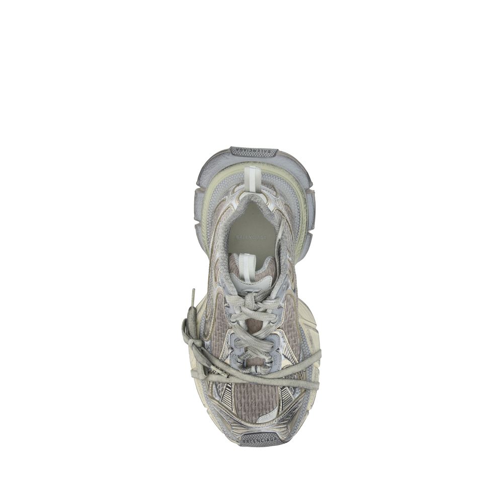 Multicolor Polyethylene Athletic Sneakers