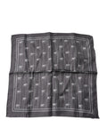 Brown Elephant Fantasy Handkerchief Scarf