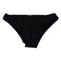 Black Nylon Stretch Mid Waist Panty Underwear