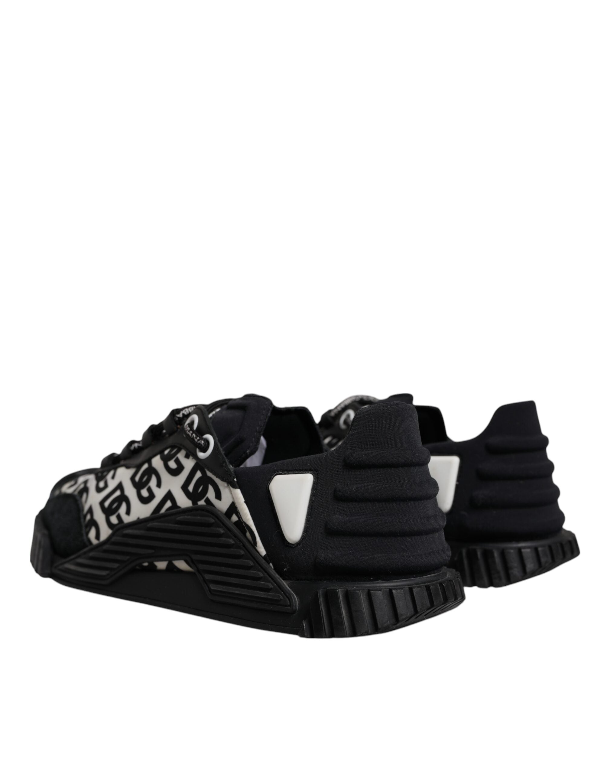 Black Logo Lace Up Low Top NS1 Sneakers Shoes