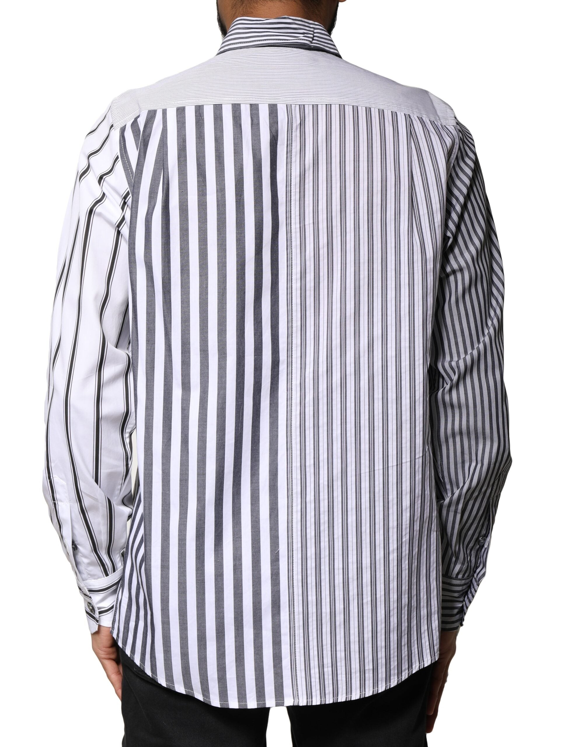 Multicolor Striped Button Down Casual Shirt
