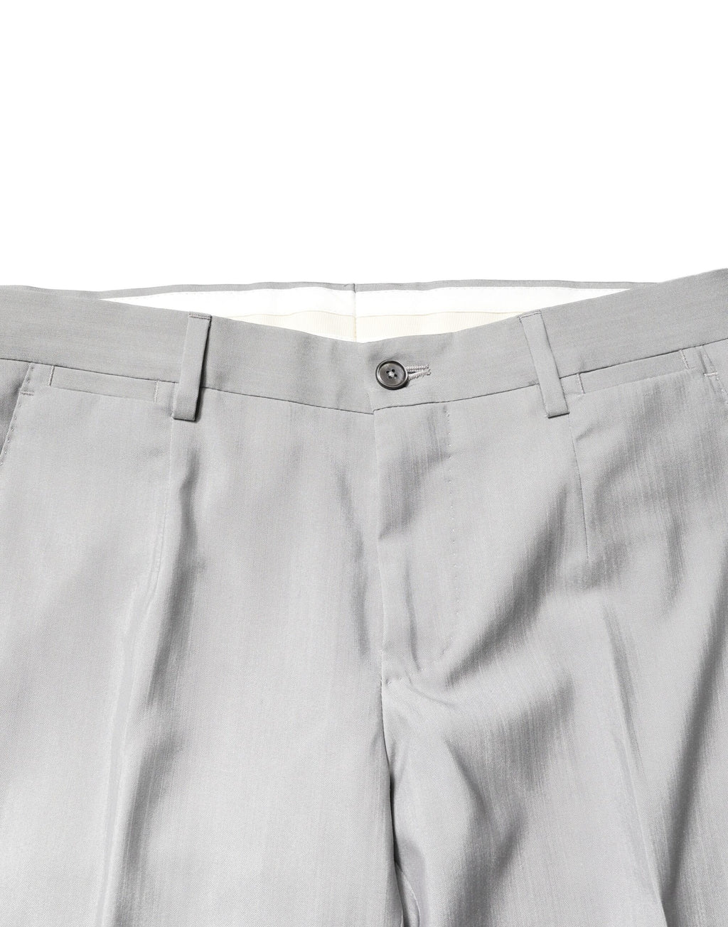 Light Gray Wool GOLD 2 Piece Formal Suit