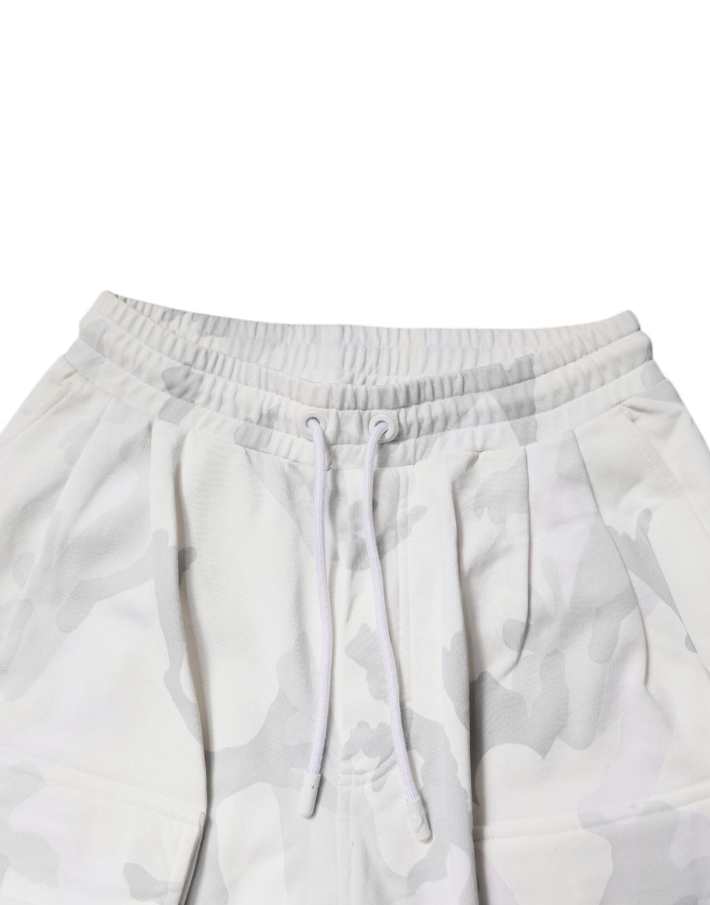 White Camouflage Cargo Jogger Sweatpants Pants