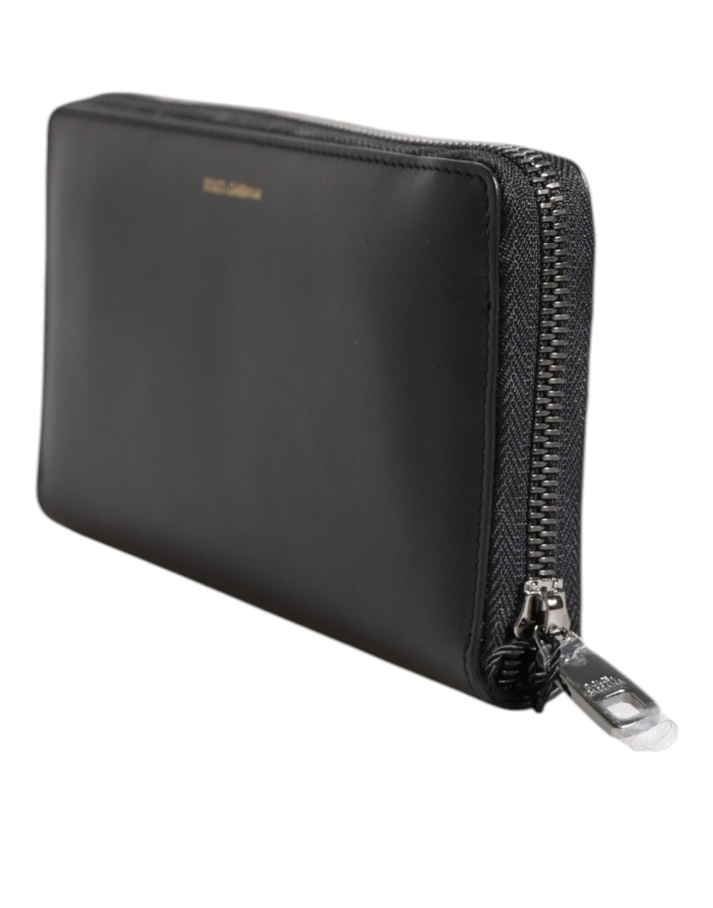 Black Blue Exotic Leather Embossed Continental Wallet