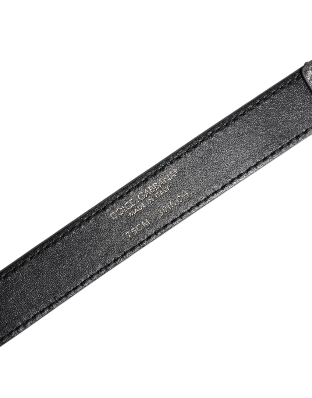 Silver Logo Engraved Metal Waist Buckle Belt